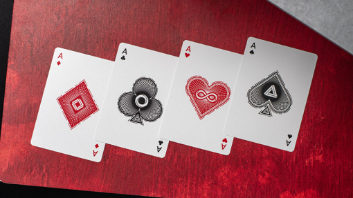 Continuum Playing Cards (Burgundy) - immagine 6