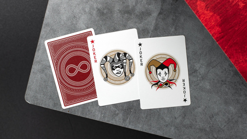 Continuum Playing Cards (Burgundy) - immagine 4