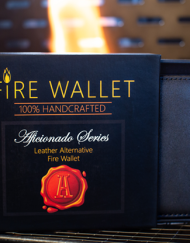 The Aficionado Fire Wallet (Gimmick e istruzioni Online) by Murphy's Magic