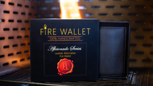The Aficionado Fire Wallet (Gimmick e istruzioni Online) by Murphy's Magic
