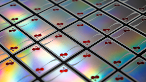 Cherry Casino Sands Mirage (Holographic) Playing Cards - immagine 4