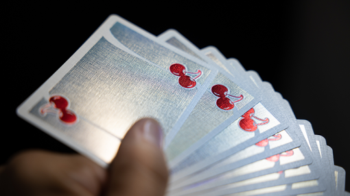 Cherry Casino Sands Mirage (Holographic) Playing Cards - immagine 5