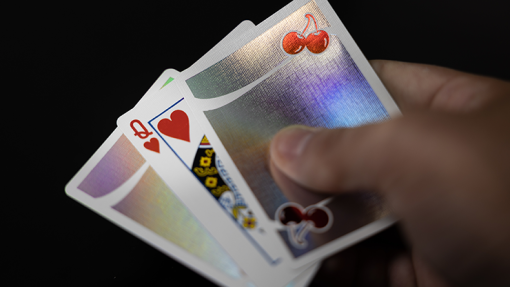 Cherry Casino Sands Mirage (Holographic) Playing Cards - immagine 6