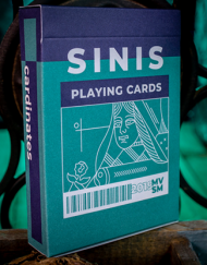 Sinis (Turquoise) Playing Cards