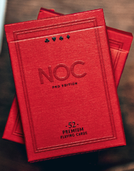 NOC Pro 2021 (Burgundy Red) Playing Cards