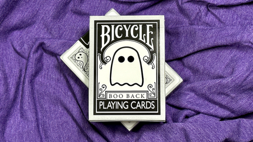 Bicycle Boo Back Playing Cards (Grey)