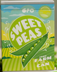 Sweet Peas Playing Cards by OPC