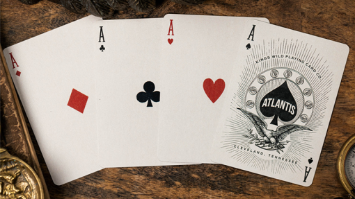 Atlantis Standard Playing Cards by Kings Wild Project - immagine 5