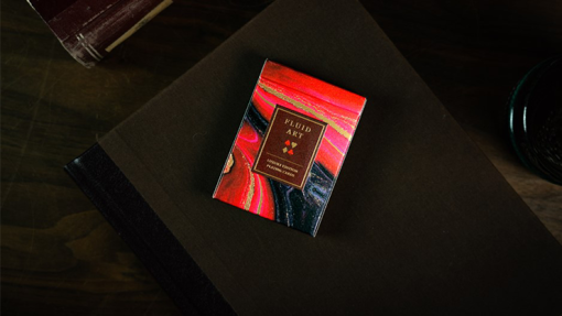 Fluid Art Red (Luxury Edition) Playing Cards - immagine 2