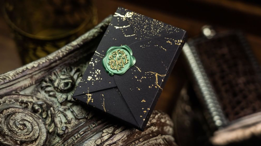 Fluid Art Green (Luxury Edition) Playing Cards - immagine 4