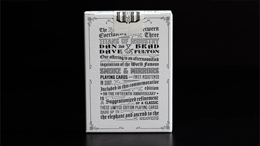 Smoke & Mirrors x Fulton (Smoke-White) Playing Cards by Dan & Dave - immagine 6