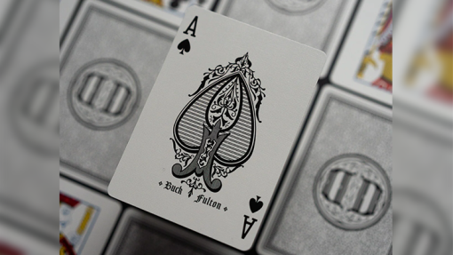 Smoke & Mirrors x Fulton (Smoke-White) Playing Cards by Dan & Dave - immagine 5