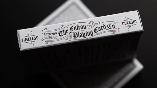 Smoke & Mirrors x Fulton (Smoke-White) Playing Cards by Dan & Dave - immagine 2