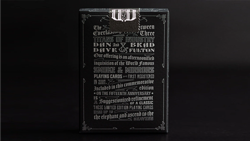 Smoke & Mirrors x Fulton (Smoke-White) Playing Cards by Dan & Dave - immagine 4