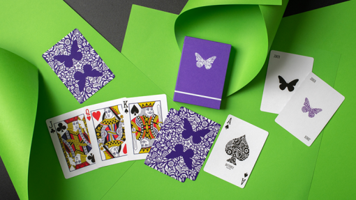 Butterfly Playing Cards (Royal Purple Edition) - immagine 2
