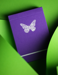 Butterfly Playing Cards (Royal Purple Edition)