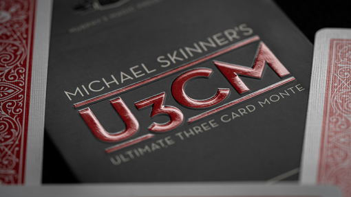 Michael Skinner's Ultimate 3 Card Monte RED by Murphy's Magic Supplies Inc. - immagine 2