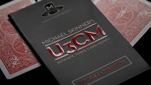 Michael Skinner's Ultimate 3 Card Monte RED by Murphy's Magic Supplies Inc.