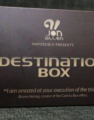 DESTINATION BOX (Gimmicks & Online Instructions) by Jon Allen
