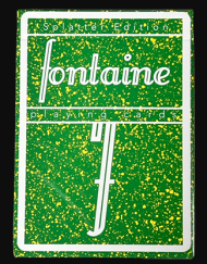 Fontaine Fantasies: Splatter Playing Cards