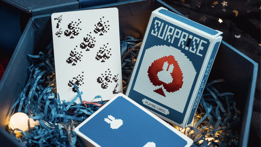 Surprise Deck V5 (Blue) Playing cards by Bacon Playing Card Company - immagine 5