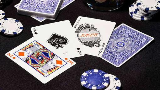 Blue Cohorts (Luxury-pressed E7) Playing Cards - immagine 2