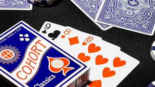 Blue Cohorts (Luxury-pressed E7) Playing Cards - immagine 3
