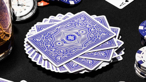 Blue Cohorts (Luxury-pressed E7) Playing Cards - immagine 5