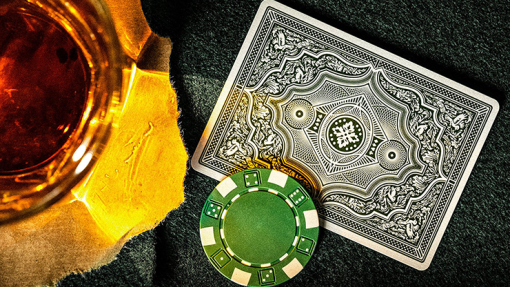 Green Cohorts (Luxury-pressed E7) Playing Cards - immagine 3