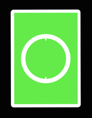 Orbit Chroma Key Playing Cards