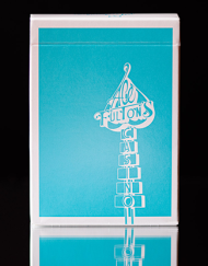 Ace Fulton's Casino: Miami Vice Blue Playing Cards