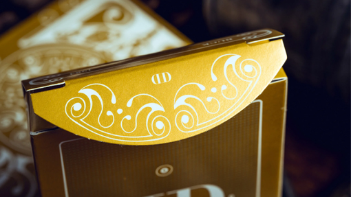 Smoke & Mirrors V9, Gold (Standard) Edition Playing Cards by Dan & Dave - immagine 2