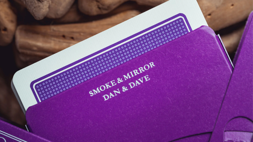 Smoke & Mirrors V9, Purple (Standard) Edition Playing Cards by Dan & Dave - immagine 6