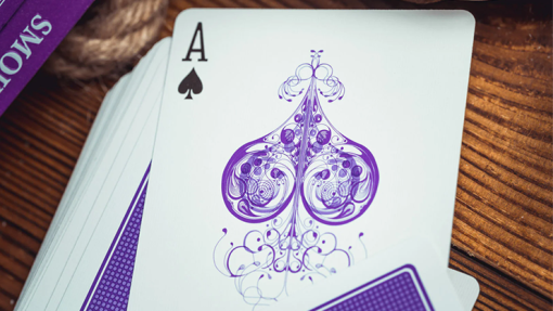 Smoke & Mirrors V9, Purple (Standard) Edition Playing Cards by Dan & Dave - immagine 3