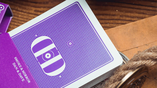 Smoke & Mirrors V9, Purple (Standard) Edition Playing Cards by Dan & Dave - immagine 2