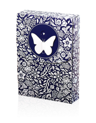Butterfly Playing Cards Marked (Blue) 3rd Edition by Ondrej Psenicka