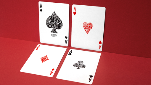 Butterfly Worker Marked Playing Cards (Red) by Ondrej Psenicka - immagine 2