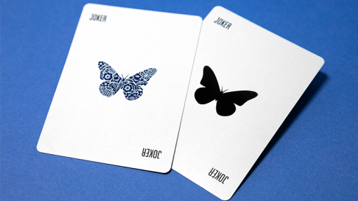 Butterfly Worker Marked Playing Cards (Blue) by Ondrej Psenicka - immagine 3