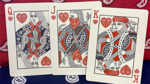 Bicycle Bandana (Red) Playing Cards - immagine 6