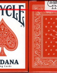 Bicycle Bandana Stripper (Red) Playing Cards