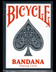 Bicycle Bandana (Blue) Playing Cards
