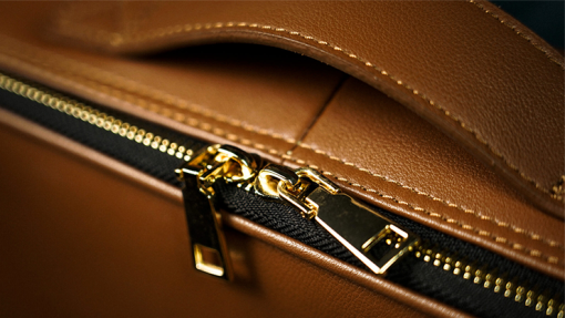Luxury Genuine Leather Close-Up Bag (Tan) by TCC - immagine 3