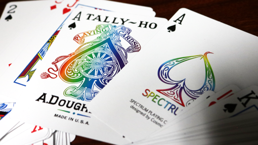 Spectrum Tally Ho Deck by US Playing Card Co. - immagine 4