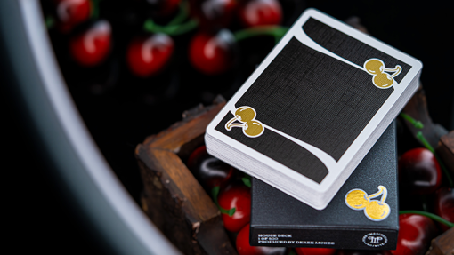 Cherry Casino House Deck (Monte Carlo Black and Gold) Playing Cards by Pure Imagination Projects - immagine 2