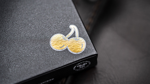 Cherry Casino House Deck (Monte Carlo Black and Gold) Playing Cards by Pure Imagination Projects - immagine 4