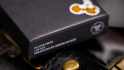 Cherry Casino House Deck (Monte Carlo Black and Gold) Playing Cards by Pure Imagination Projects - immagine 3