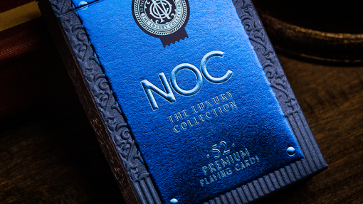 NOC (Blue) The Luxury Collection Playing Cards by Riffle Shuffle x The House of Playing Cards - immagine 2