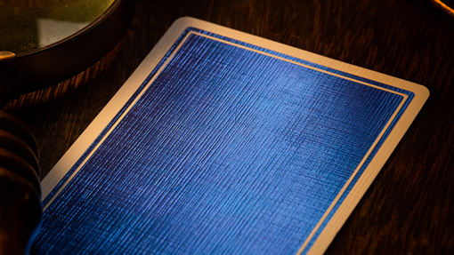 NOC (Blue) The Luxury Collection Playing Cards by Riffle Shuffle x The House of Playing Cards - immagine 4