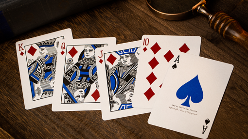 NOC (Blue) The Luxury Collection Playing Cards by Riffle Shuffle x The House of Playing Cards - immagine 5