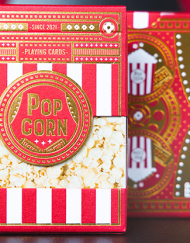 Popcorn Playing Cards by Fast Food Playing Cards